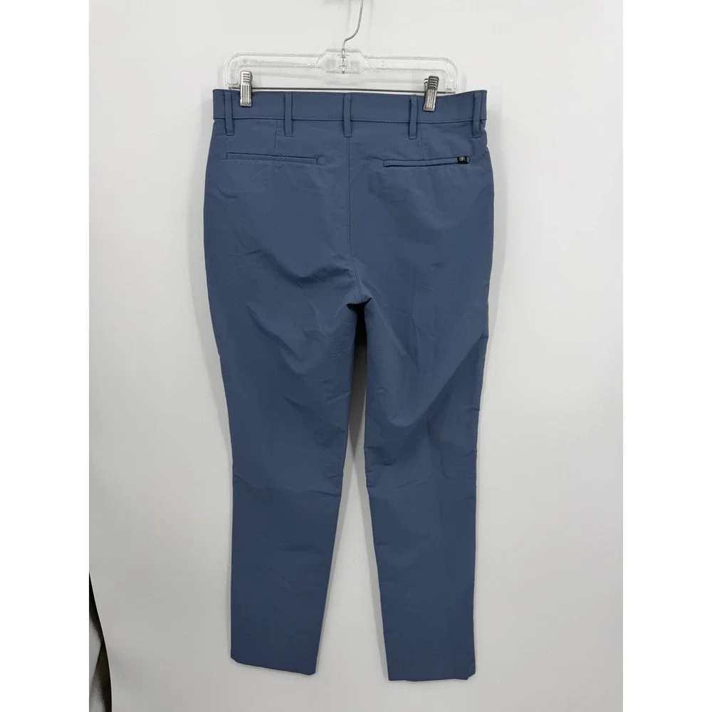 Banana Republic Core Temp Slim‎ Pants Mens 32x34 Blue Performance Chino